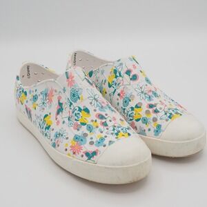 Native Jefferson X Disney Kids J2 Minnie Mouse Floral Slip On Shoes Sneakers